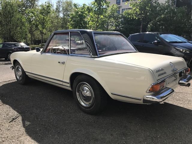 lhd car MERCEDES SL CLASS (01/03/1965) - 